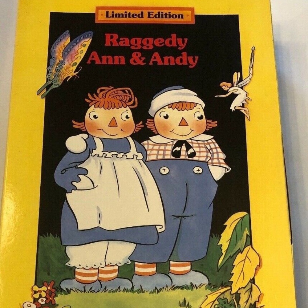 Raggedy Ann & Andy Worth Gruelle Storybook Limited Edition Applause ANN DOLL